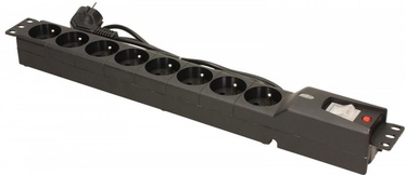 Lestar Surge Protector 8 Outlet Black 1.5 m