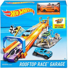 Mattel Hot Wheels Rooftop Race Garage Playset DRB29