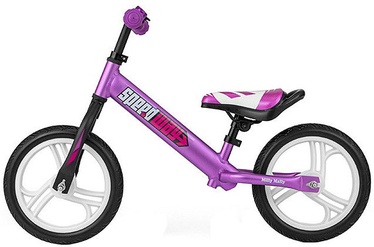 Vaikiškas dviratis Milly Mally Speedway Balance Bike Violet 2633