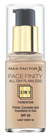 Max Factor Face Finity All Day Flawless 3in1 Foundation 30ml 40