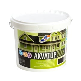 Краски для деревянных фасадов Rilak Akvatop, черный, 3.6 л