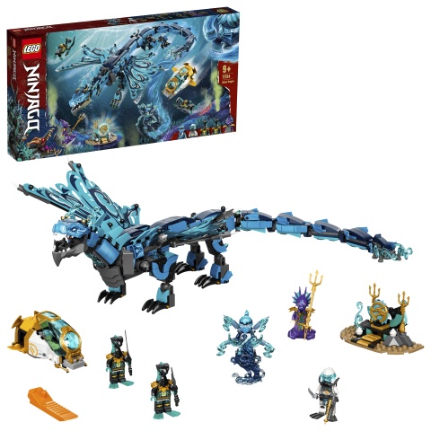 Konstruktors LEGO Ninjago Ūdens pūķis 71754, 737 gab.