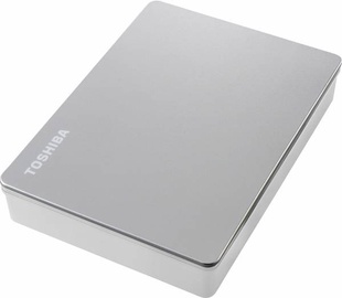 Cietais disks Toshiba Canvio Flex, HDD, 4 TB, sudraba