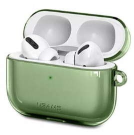 Usams US-BH570 Ultra-Thin Protective Cover For Apple Airpods Pro Transparent/Green