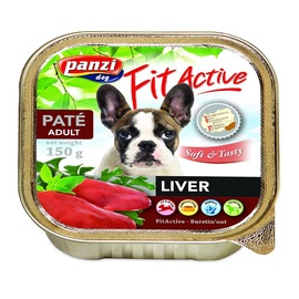 Konservuotas ėdalas šunims Fit Active Soft & Tasty, su kepenimis, 150 gr
