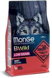 Сухой корм для собак Monge BWild Low Grain Adult Deer, 2.5 кг