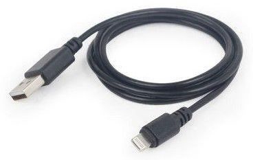 Провод Gembird USB to Apple Lightning USB 2.0 A male, Apple Lightning, 2 м, черный