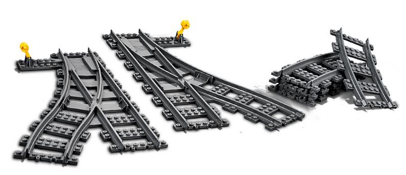 Konstruktors LEGO City Pārmiju sliedes 60238, 8 gab.