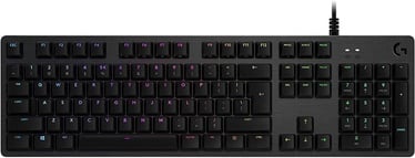 Клавиатура Logitech G512 Lightsync RGB Brown EN, черный