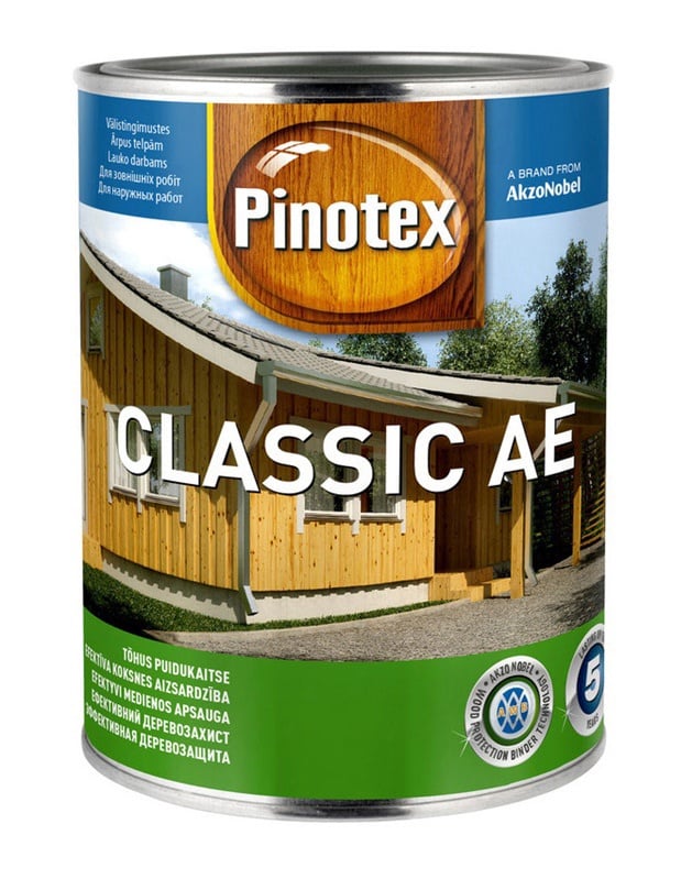 Pinotex classic plus скандинавский серый фото