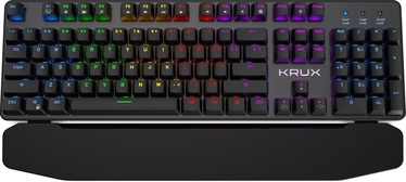Žaidimų klaviatūra Krux Meteor RGB Outemu Brown EN