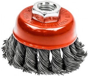 Ega Twisted Steel Wire Cup Brush 75mm
