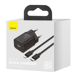 Laadija Baseus, Apple Lightning, 1 m, must