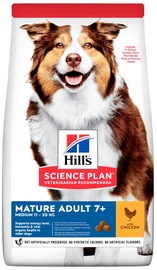 Sausā suņu barība Hill's Science Plan Canine Mature Adult 7+, vistas gaļa, 18 kg