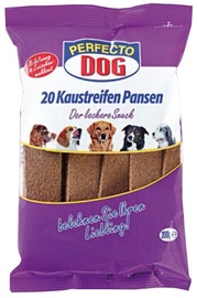 Perfecto Dog Chew Strips Rumen 200g