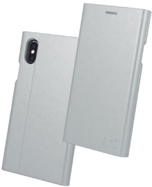 Beeyo Grande Book Case For Samsung Galaxy S8 Silver
