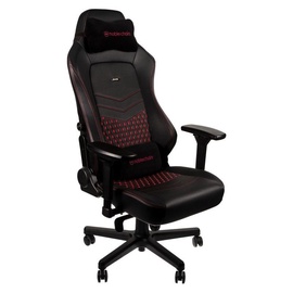 Žaidimų kėdė Noblechairs Hero Real Leather Black/Red