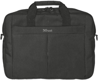 Klēpjdatoru soma Trust Primo Carry, melna/pelēka, 16"
