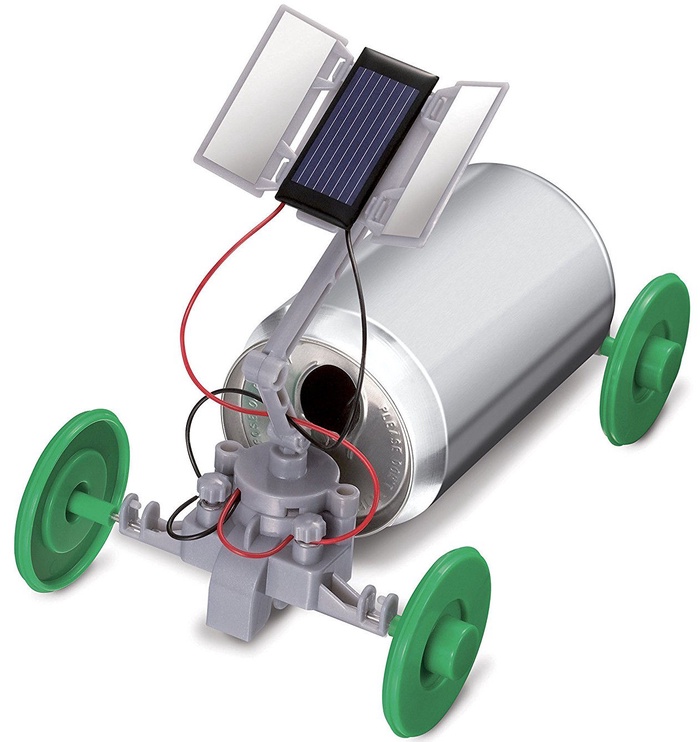 Žaislinis saulės baterija valdomas robotas 4M Green Science