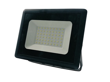 Prožektors Okko E011EI, 70 W, 6000 lm, 4000 °K, IP65, melna
