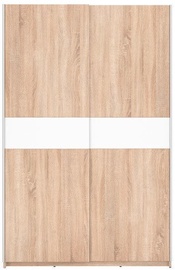 Гардероб Black Red White F27 125 Oak, 125x62x195 см