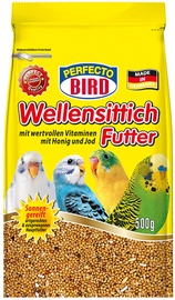 Sausa pārtika Perfecto Bird Wellensittich Futter, maziem papagaiļiem, 0.5 kg