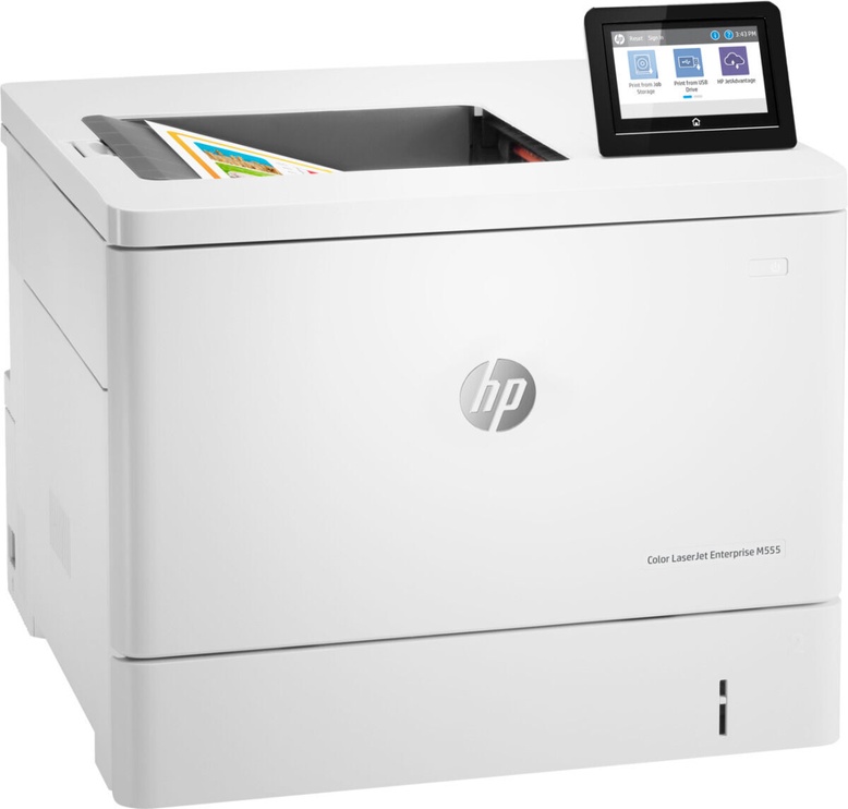 Lāzerprinteris HP LaserJet Enterprise M555dn, krāsains