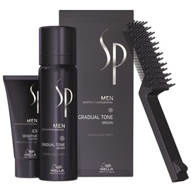 Wella Sp Men Gradual Tone Brown Foam 60ml & 30ml Shampoo