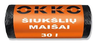 Šiukšlių maišai Okko 603040, 30 l, 20 vnt.