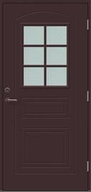 Дверь Viljandi Cello 6R, левосторонняя, коричневый, 209 x 89 x 6.2 см