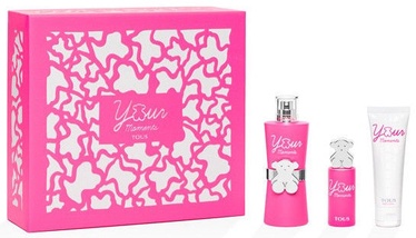 Набор для женщин Tous Your Moments 90 ml EDT + 50 ml Body Lotion + 15 ml EDT