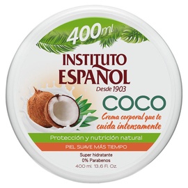 Ķermeņa krēms Instituto Español Coco, 400 ml
