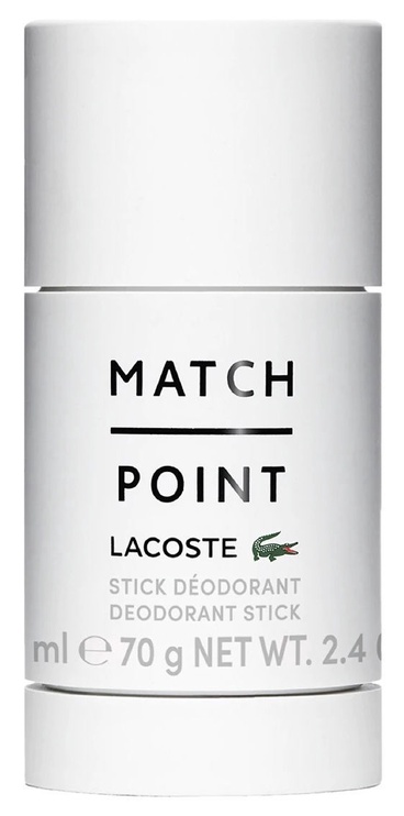 Vīriešu dezodorants Lacoste Match Point, 75 ml