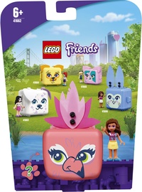 Конструктор LEGO Friends Кьюб Оливии с фламинго 41662