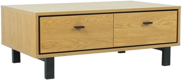 Kafijas galdiņš Home4you Frame, brūna, 1020x600x380 mm