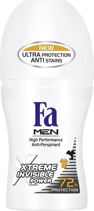 Vīriešu dezodorants Fa Men Xtreme Invisible, 50 ml