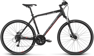 Kross Evado 5.0 M 28" Black Red Matte 20