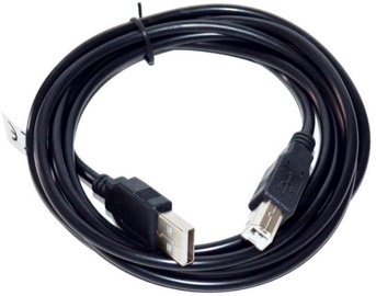 Vakoss Printer Cable USB to USB, juoda, 2 m