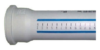 Caurule iekštelpu kanalizācijai Magnaplast, HTplus, PP, 32 mm, 1 m