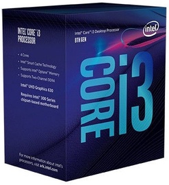 Intel® Core™ i3-8350K 4.00 GHz 8M LGA1151 BX80684I38350K
