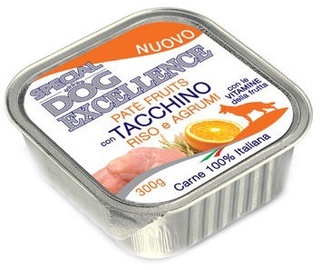 Monge Special Dog Paté Turkey/Citrus 300g