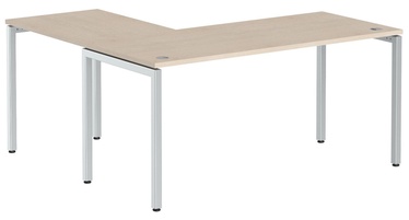 Skyland Corner Table XSCT 1615 Oak Tiara/Aluminum