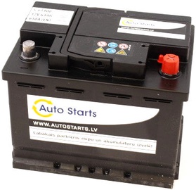 Akumulators Auto Starts, 12 V, 63 Ah, 610 A