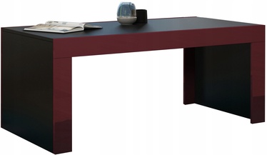 Журнальный столик Pro Meble Milano Black/Red, 1200x600x500 мм