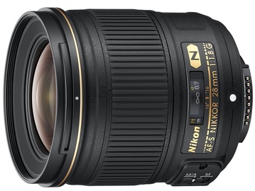 Objektīvs Nikon AF-S NIKKOR 28mm f/1.8G, 330 g