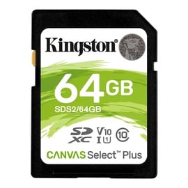 Карта памяти Kingston SDS2, 64 GB