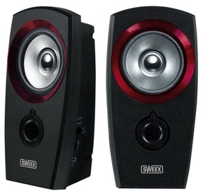 Sweex SP041 USB 2.0 Speaker Set Black/Red