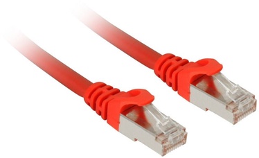 Sharkoon SFTP Cat.7a Patch Network Cable 10m Red