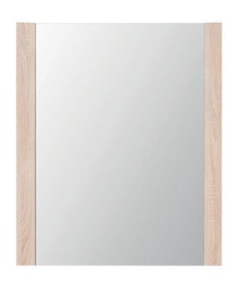 Spogulis Black Red White Go Sonoma Oak, stiprināms, 74x88.1 cm