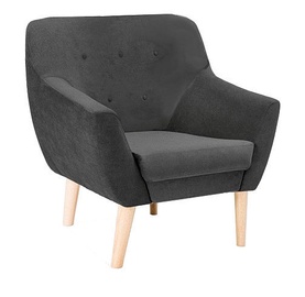 Signal Meble Nordic 1 Armchair Orinoco 1618 Dark Grey